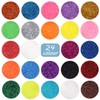 Fine Glitter 24 Colors Craft Glitter for Resin Makeup for