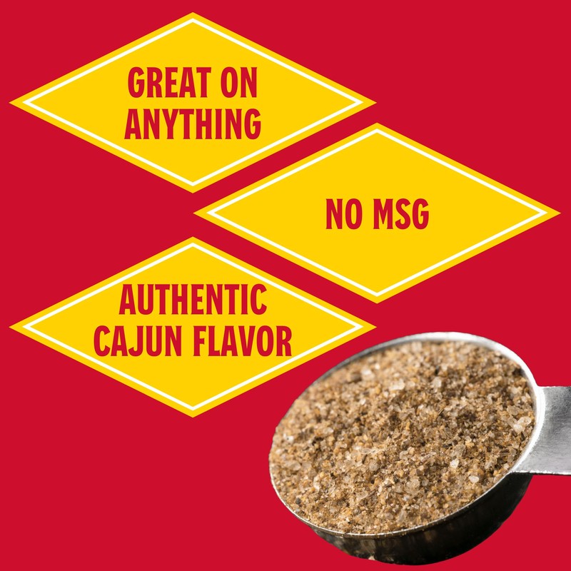 Louisiana Fish Fry Cajun Seasoning - Flavorful All-Purpose Seasoning 8
