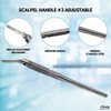 Multi-function Adjustable Scalpel Handle No 3 with 7 Multi-Angle Adjustments