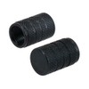 Black Metal Valve Caps Wheel Tyre Dust Cap Air Stem
