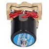 Solenoid Valve Brass Electric 2 Way 1/2in Normally Closed for