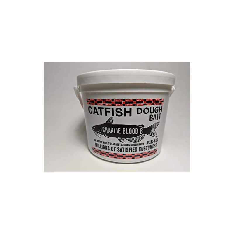 Catfish Charlie Type B Blood Dough Bait 45oz