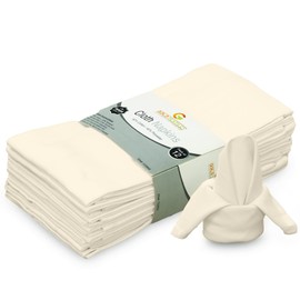 GOLD TEXTILES Cloth Napkins 12 Pack Beige, 18 x 18 Inches, Premium Quality Polyester Cotton Blend Table Dinner Napkins Suitable for Hotels, Lunches, Restaurants, Weddings, Events, and Parties.