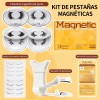 Kit De Pestañas Magnéticas Quewel, 4 Pares B