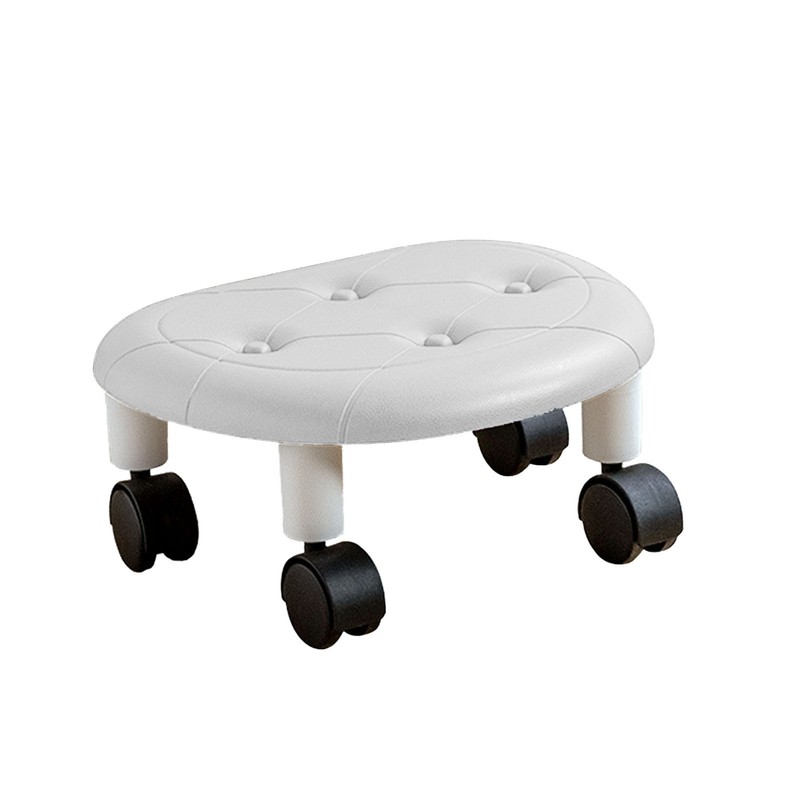 Low Roller Seating PU Surface Plastic Structure Movable Universal Wheels