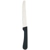 Round Tip Steak Knife with Plastic Handle, 5 Inch Blade