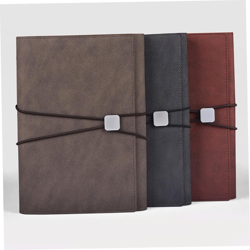 Operitacx Small Notepad Soft Cover Notebook Spiral Pad Memo Audio