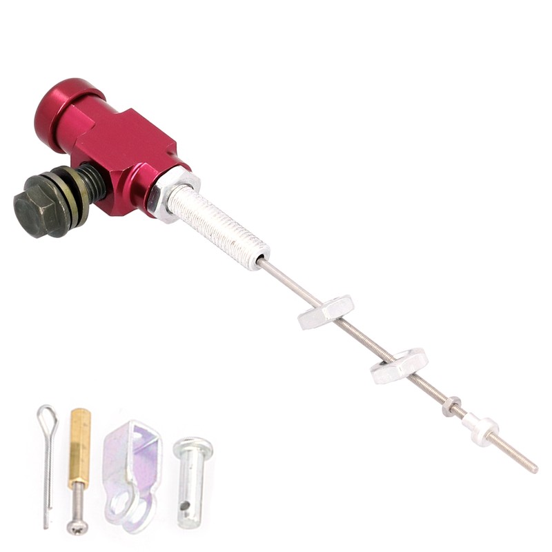 Hydraulic Clutch Master Cylinder Rod Brake Pump M10x1.25mm Aluminium Alloy