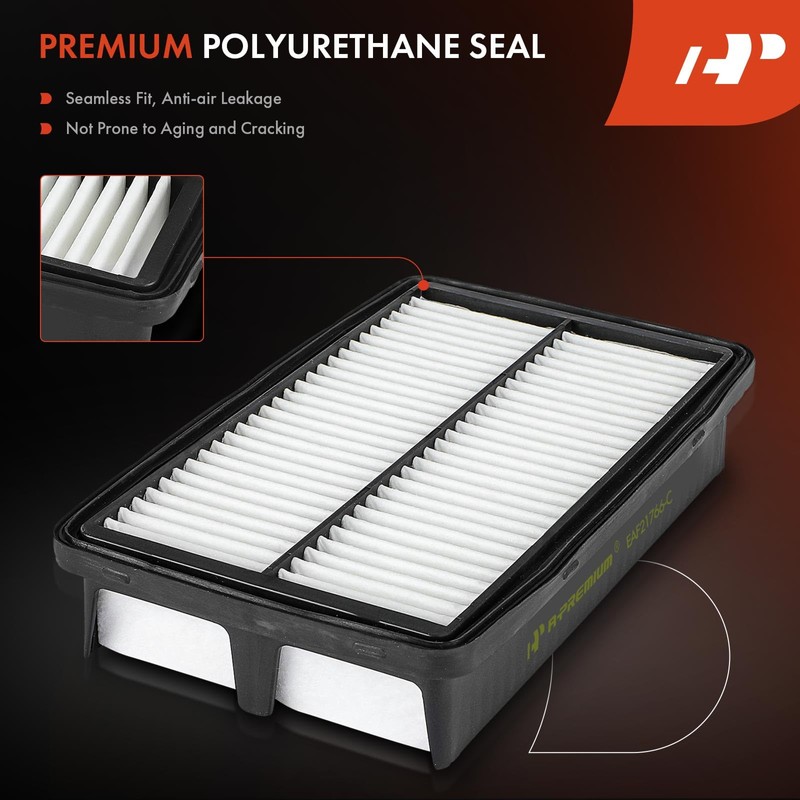 A-Premium 2-PC Engine Air Filter Compatible with Genesis G80 2021