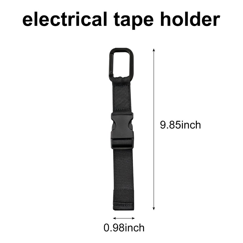 2 Pcs Electrical Tape Holder for Tool Belts,Tape Roll Holder