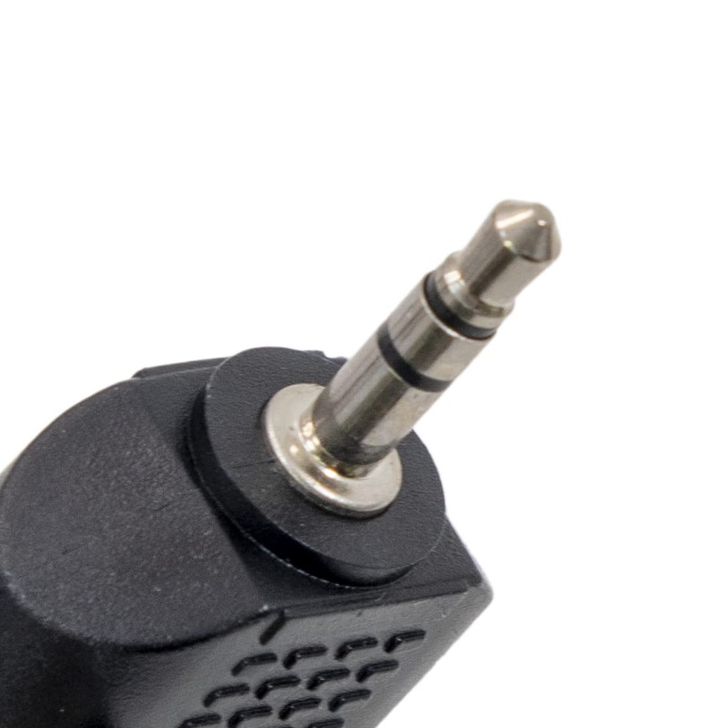 Convert 3.5mm Stereo Plug to RCA Jack Plug Adapter