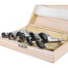 ZAFAYA Bit Set 5Pcs, Forstner Bits for Wood, Wood Drilling