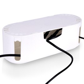 Vilde Cable box, cable holder, cable box, white