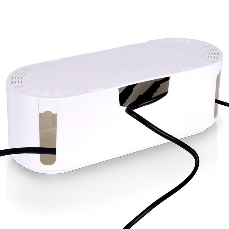 Vilde Cable box, cable holder, cable box, white