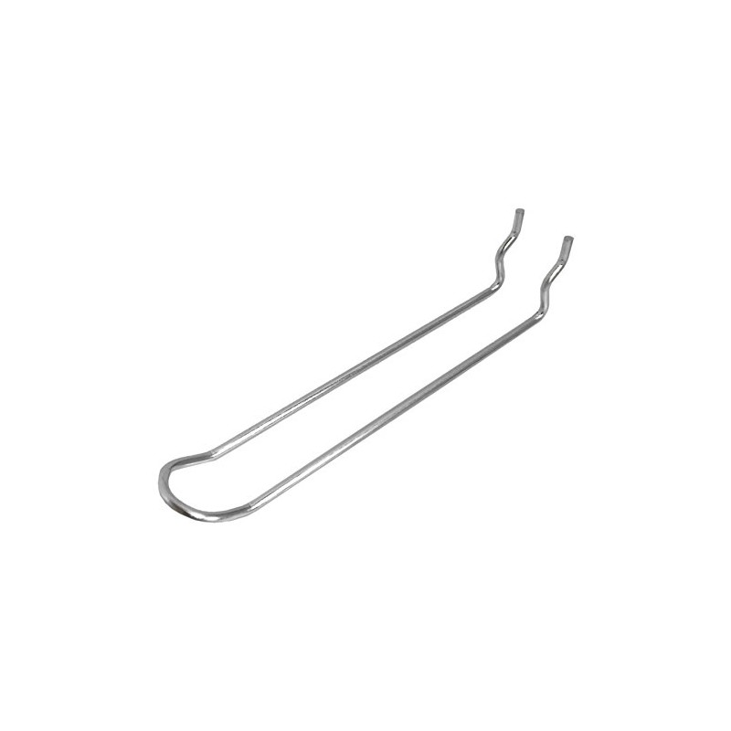 Fort Fasteners Pegboard Hooks, Looped, Bzp 200mm (8 Inch) Bzp