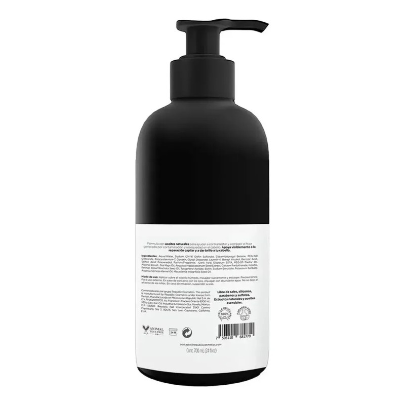 Shampoo Aceite Argan & Macadamia Revlon Control Frizz 700ml