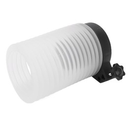 YOUTHINK Taladro de Polvo Colector de Tazón de Gran Capacidad Cubierta de Martillo Eléctrico para Perforación Limpia y Ruptura de Polvo para Diversos Taladros Eléctricos y Goma Blanca de