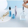 WOO LANDO 4er Set Parfümzerstäuber 5ml nachfüllbar – glänzend –