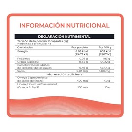 Omega 3-6-9 Duo Pack, Suplemento Alimenticio, Cápsulas de 500 mg, 90 Cápsulas por Frasco (180 Cápsulas) Karabellus                                    