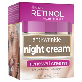 Skincare LdeL Cosmetics Retinol Night Cream, 1.7-Ounce Jar