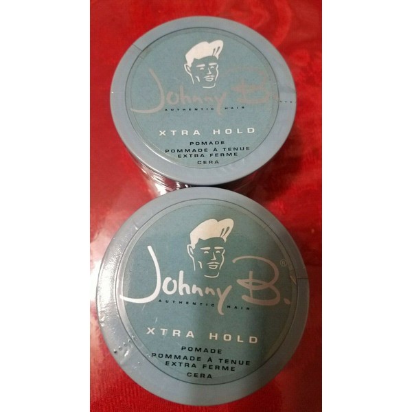 Johnny B. 2 pack Johnny B Pomade Xtra Hold 4.5 oz each  Made in USA