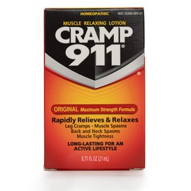 Cramp 911 Muscle Relaxing Roll-on Lotion, 0.71 oz (21 ml), Pack of 3