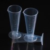6 Pieces Plastic Measuring Cup 50ml Cone Measuring Cup Measuring