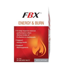 FBX Energy & Burn 60 Tablets