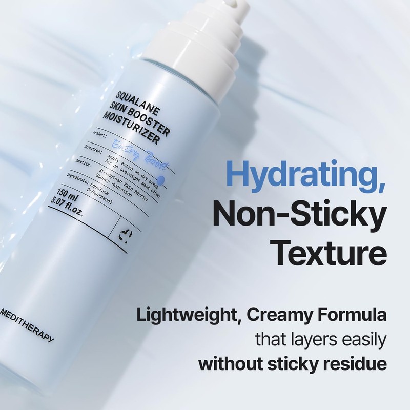 Meditherapy Squalane Skin Booster Moisturizer – 8% Squalane + Panthenol
