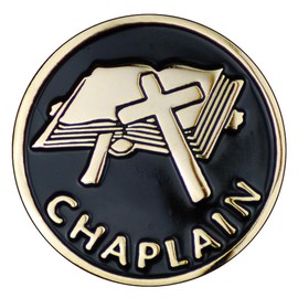 Terra Sancta Guild Chaplain Cross 1" Lapel Pin B-01