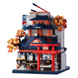 ConLinktion Japanese Sushi Restaurant Building Set, 1083 Pieces with Original Scene Music, Gifts for Adults and Children. (Japanese Sushi Restaurant 21320)