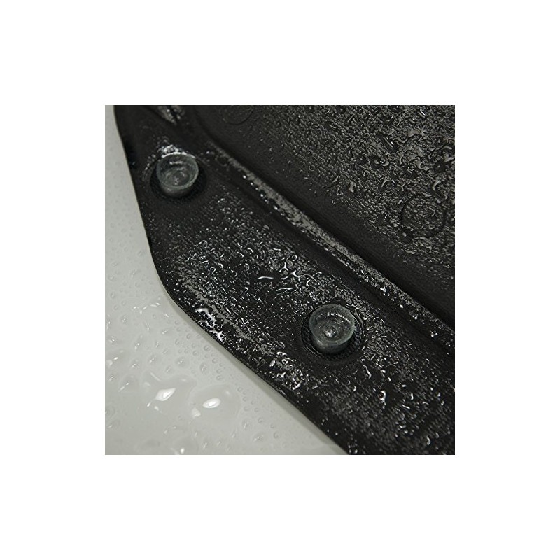 Sealskin Unilux Cuscino da Vasca, PVC, Antracite, 32 x 22