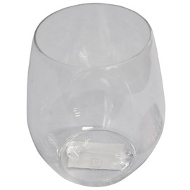 OVOS OVOS-02 PET Glass, 11.8 fl oz (350 ml), Lightweight, Breakable, Reusable Glasses, 1