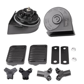 AOLIHAN Car Horn Compatible with Hyundai, 12V Waterproof Snail Horn Loud 125db High/Low Tune (Horn with Plug for Hyundai)