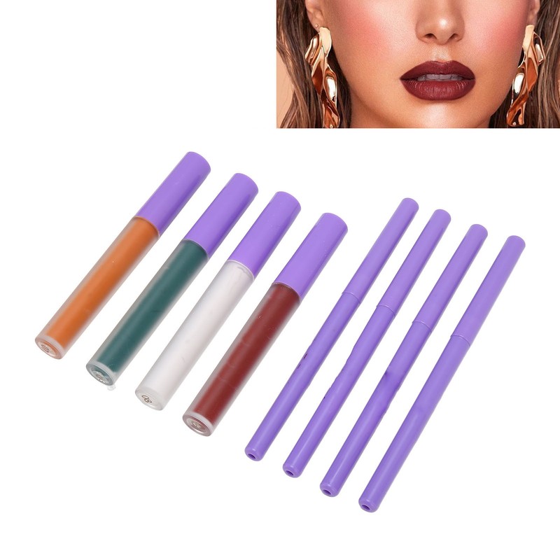 Lip Liner and Lipstick Makeup Set Long Lasting Matte Liquid
