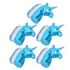 5pcs Fashionable Nail Art Dust Removal Brush Portable Nail Dust