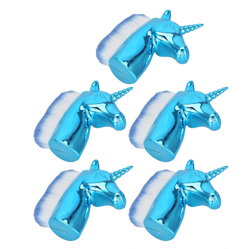 5pcs Fashionable Nail Art Dust Removal Brush Portable Nail Dust
