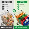 Reusable Shopping Tote Bags for Grocery Carts – 4-Piece Foldable