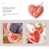 Ciieeo Dinnerware 1 Set Heart-Shaped Strawberry Bowls Candy Bowl Dessert