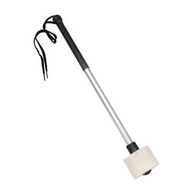 FRCOLOR Snare Drum Mallets with Felt Head Durable Steel Drum Stick for Concerts and Marching Bands Versatile Percussion Accessory for Musicians