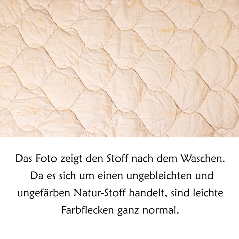 GIRAFFENLAND Inlett Organic Quilted Fabric Approx. 40 x 40 cm