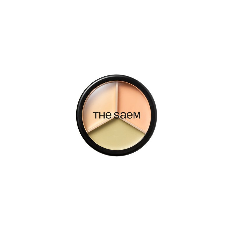 The Saem Cover Perfection Triple Pot Concealer 7 Colors