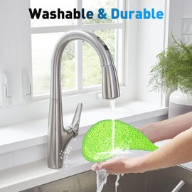 5 Pack Microfiber&Nano Microfiber- XINDELL EasyPivot Windshield Cleaner Tool Pads,Washable & Reusable Pad for Car Cleaning Supplies