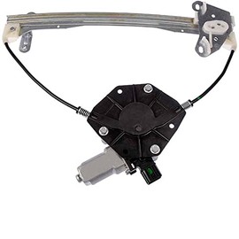 New Window Regulator W/Motor Rear Drivers Side Left RLH Replacement For 2003 2004 2005 2006 2007 Honda Accord, 72750-SDA-A01, 72750-SDC-A01, 748-044, 135-58609L