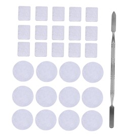 WOONEKY Metal Magnet Makeup Palette 56pcs Eyeshadow with Stickers Perfect for Nail Art
