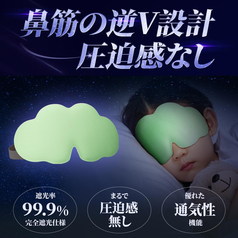 Eye Mask for Children, Eye Mask, For Sleeping, Cute Eye
