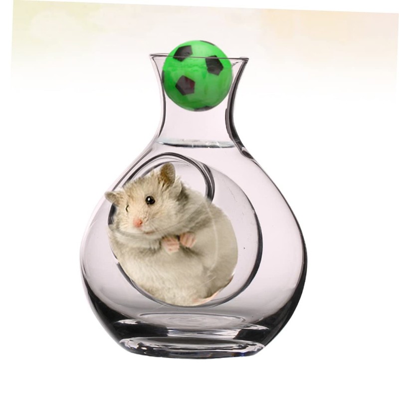 Sosoport Cooling Glass Nest for Hamsters Heat Dissipation Pet House
