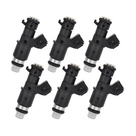 Vphix Fuel Injectors Compatible with Honda 2003-2007 Accord & 2005-2017 Odyssey & 2005-2011 Pilot & 2006-2014 Ridgeline, Acura 2003-2006 MDX & 2004-2008 TL, Saturn V6 3.0L 3.2L 3.5L Replace# FJ485