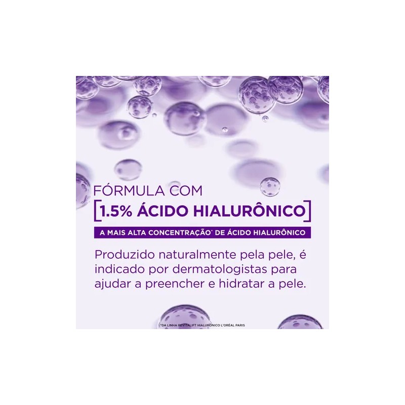 Sérum antienvejecimiento hialurónico Revitalift 15 ml L'Oréal Paris Hora de