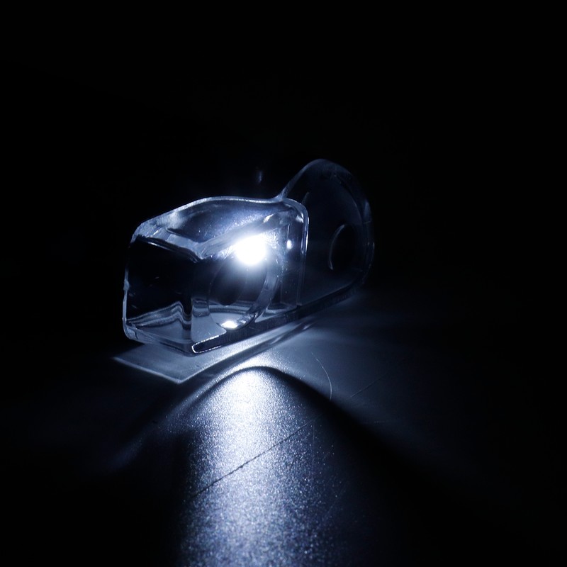 LED Currency Detector Lamp 200‑240X Jewelry Diamond Identification Magnifying Glass